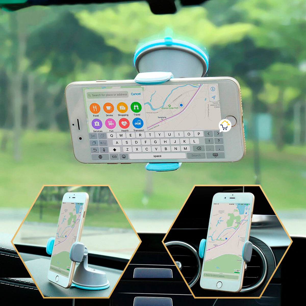 Miniatura 4 de Soporte Celular Universal Carro Z047